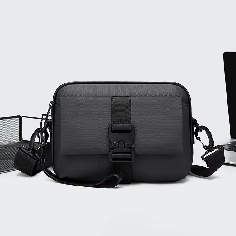 Fashion Casual Men Small Shoulder Bag High Quality Soft PU Men'S Mini Handbag Day Clutch Bag Phone Bag