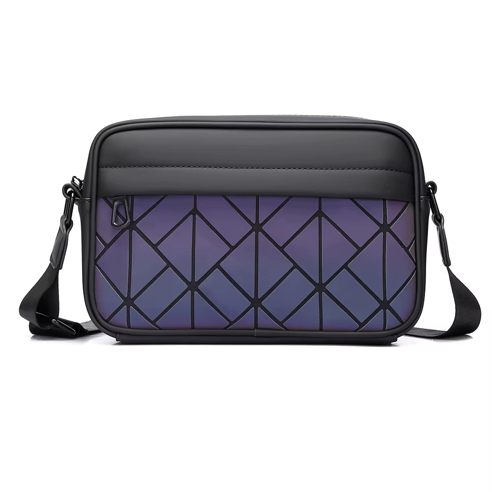 Fashion Men‘S Small Shoulder Bag High Quality PU Leather Male Handbag Casual Male Day Shopping Messenger Bag Phone Bag
