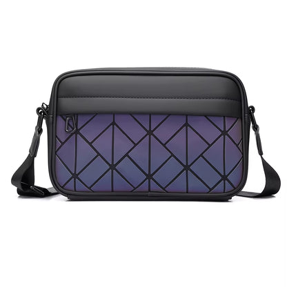 Fashion Men‘S Small Shoulder Bag High Quality PU Leather Male Handbag Casual Male Day Shopping Messenger Bag Phone Bag